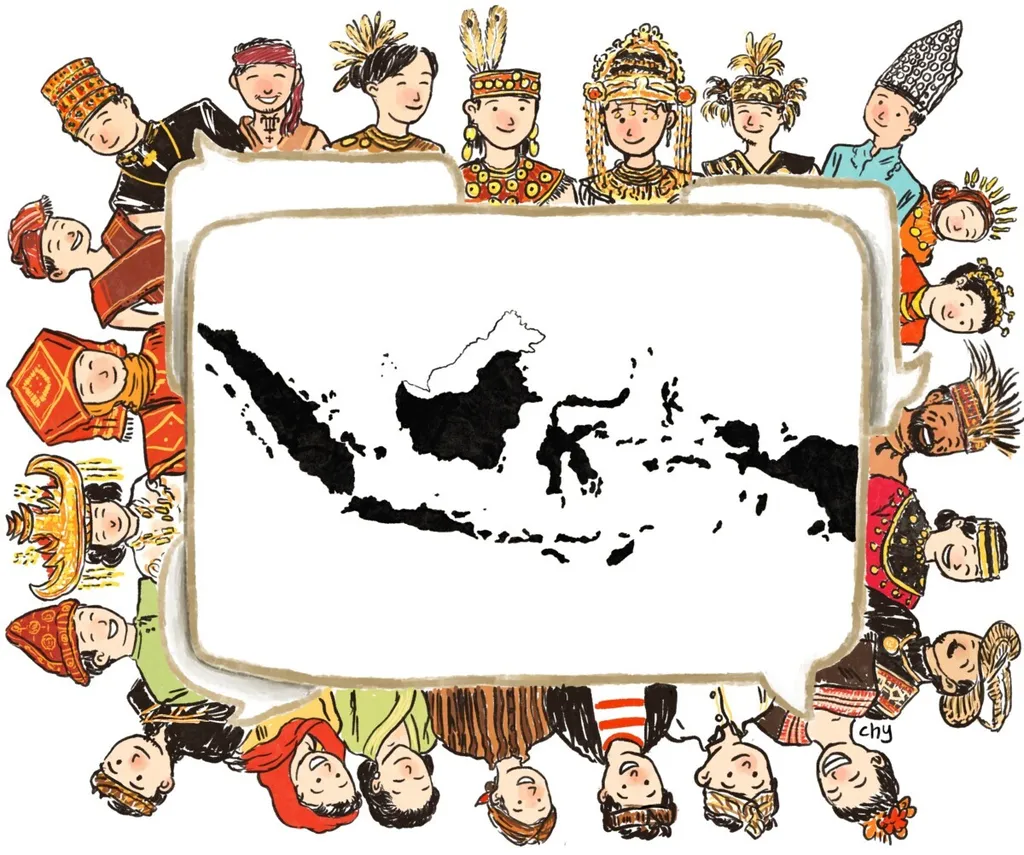 bahasa lokal Indonesia
